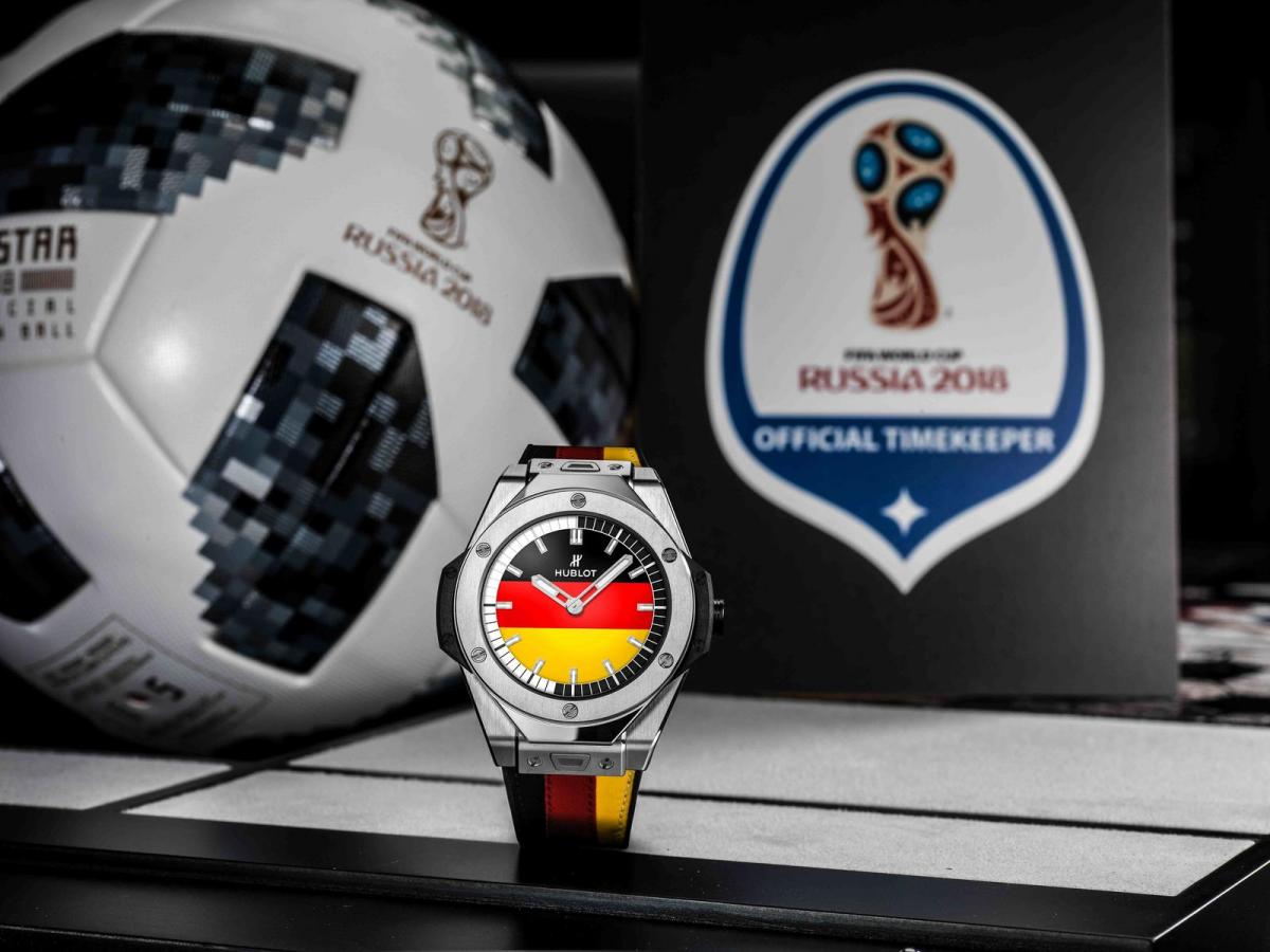 Smartwatch da Hublot alusivo à selecção da Alemanha