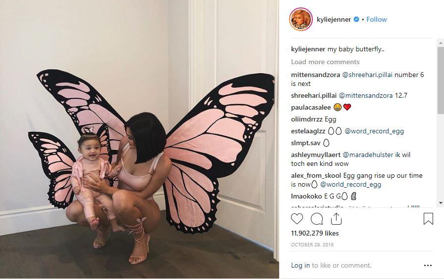 10 – Kylie Jenner e filha