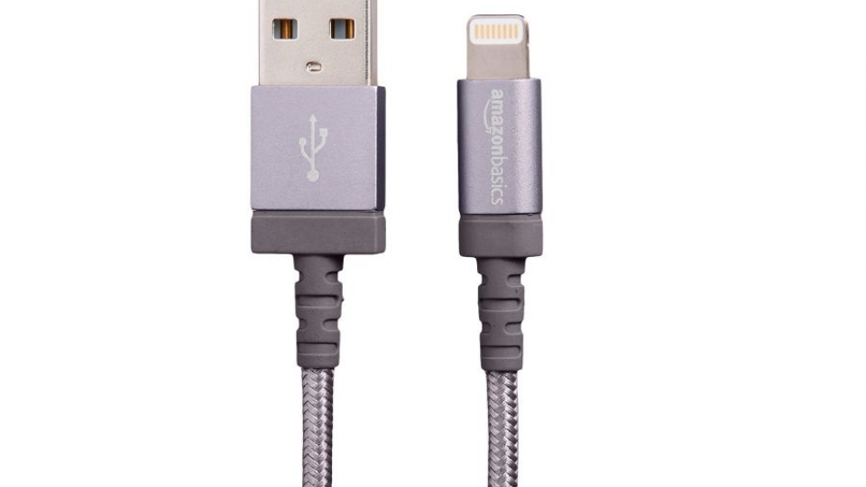 AmazonBasics Nylon Braided Lightning to USB