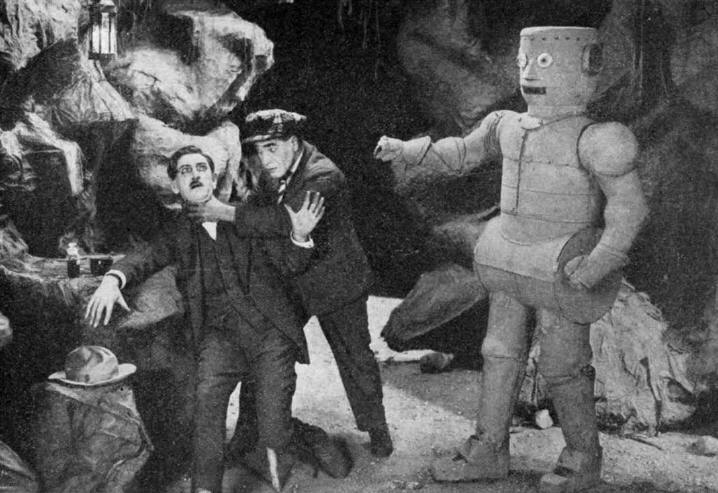 ‘The Master Mystery’ (1919) with Q the Automaton