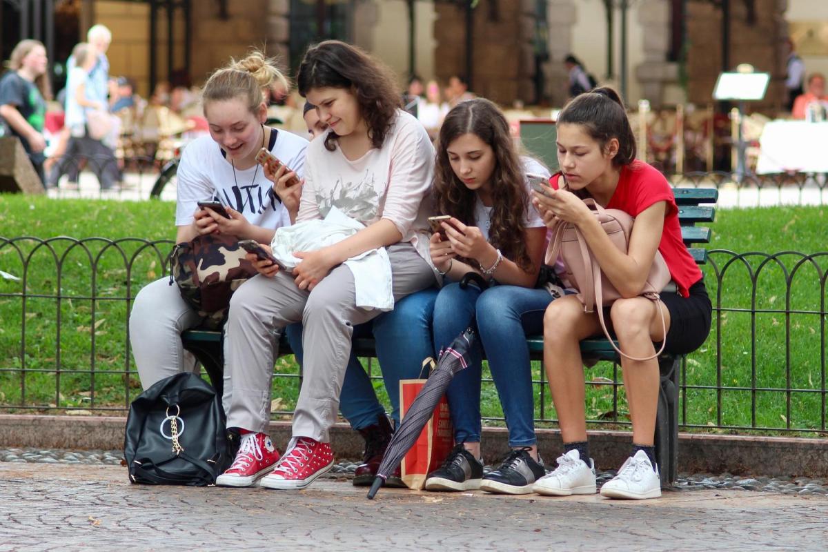 adolescentes, smartphones
