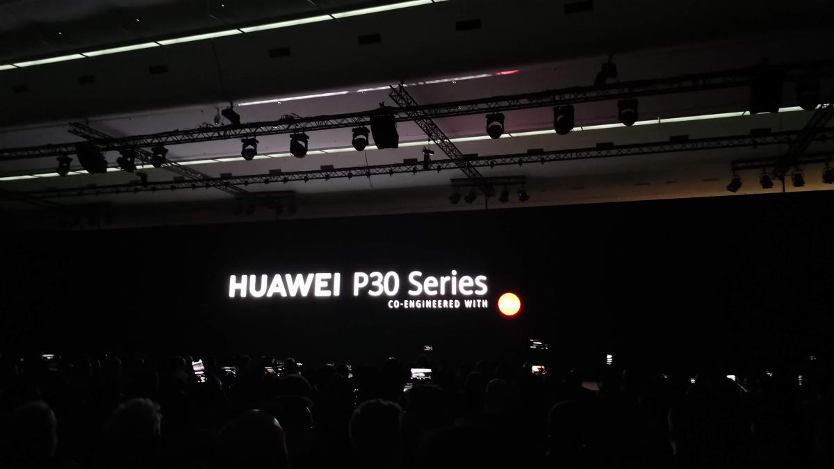 Apresentação do Huawei P30 Pro, em Paris