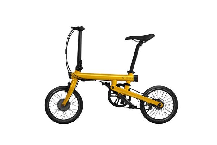 Mi Home QiCycle Folding Electric Bike Yellow