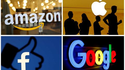 Amazon, Google, Apple, Facebook, plataformas online