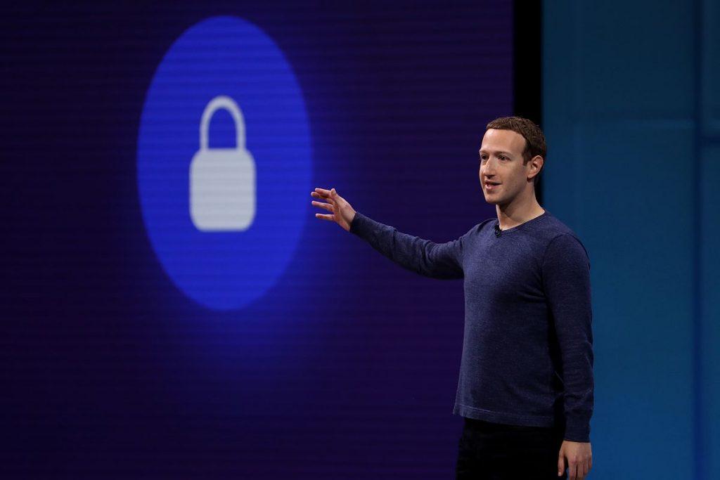 Mark Zuckerberg Facebook privado cibersegurança encriptação